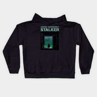 Andrei Tarkovsky Stalker llustration Kids Hoodie